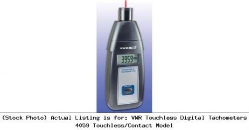 Vwr touchless digital tachometers 4059 touchless/contact model centrifuge for sale