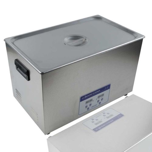 30L 8 Gal 1100W 40khz Ultrasonic Industrial Part Jewelry Cleaner Stainless Steel
