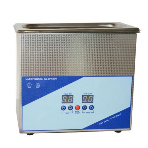 Stainless steel 3l digital ultrasonic cleaner cleaning elegant sturdy package b for sale