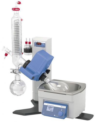 NEW ! IKA RV 8 V-C Rotary Evaporator with Vertical (Coated) Glassware, 8034301