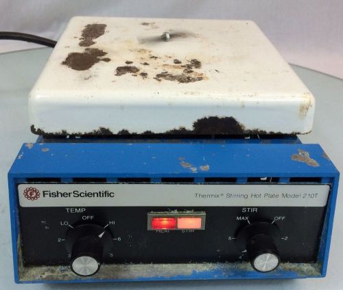 Fisher science thermix stirring hot plate model 210t, cat: 11-493-210t for sale