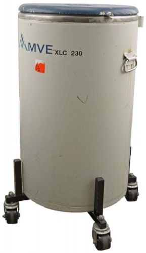 Mve xlc 230 cryogenic liquid nitrogen storage chamber tank w/specimen holders for sale