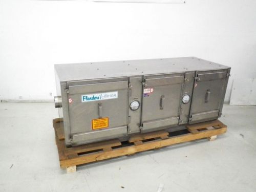 Filtration unit flanders fluid supply hepa fanpack 3 stage hvac steril-air uv *n for sale