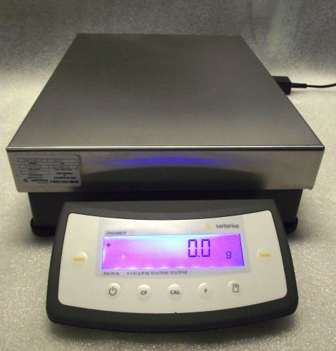 Mint sartorius cpa34001p precision balance - 34kg max. @ 0.1g - 4 month warranty for sale