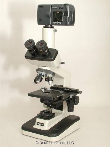Nikon Alphaphot Microscope w/ Nikon Digital Camera