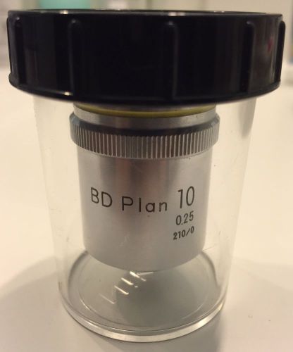 Nikon Optistation BD Plan 10x Microscope Objective 10/0.25 Working 210/0