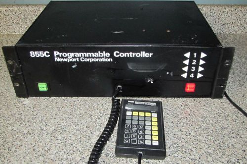 ++ NEWPORT PROGRAMMABLE  MOTION CONTROLLER MODEL 855c W/855K KEYBOARD/CABLE- a