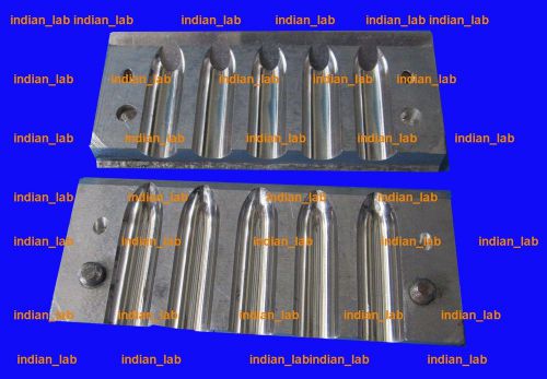 Lipstick mold 6 hole 6 gm in aluminium  india_lab excellent quality m-lmh6786 a for sale