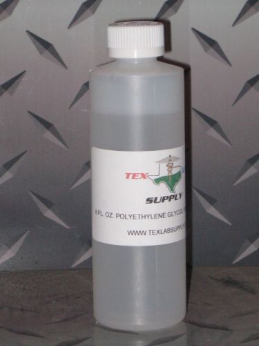 Tex Lab Supply 8 Fl. Oz. POLYETHYLENE GLYCOL - 300 PEG NF/USP GRADE - Sterile