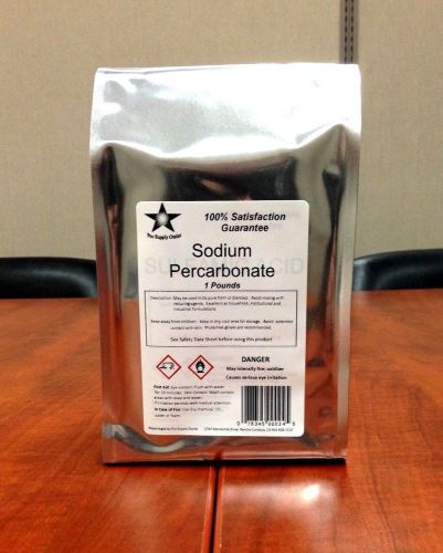 Sodium Percarbonate Uncoated/ Kosher 1 Lb Pack FREE SHIPPING!!