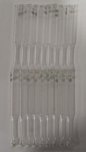 Lot of (18) Pyrex 25mL Stopcock Tube + Free Expedited Shipping!!!