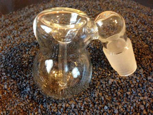14MM Clear Ash Catcher Size 14 Smaller Fitment Clear Translucent See Through