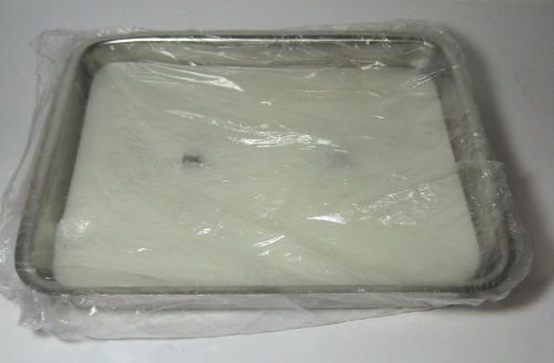 United scientific 12&#034; x 10&#034; stainless steel dissection tray dps002 nib for sale