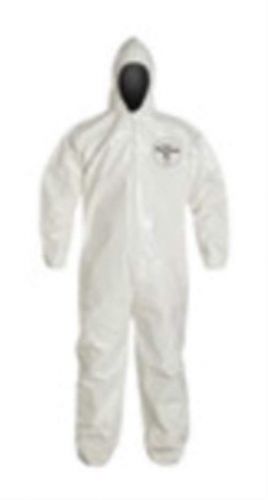 SL127BWH3X00 DuPont 3X White Tychem SL Chemical Protection Coveralls. (2 Each)