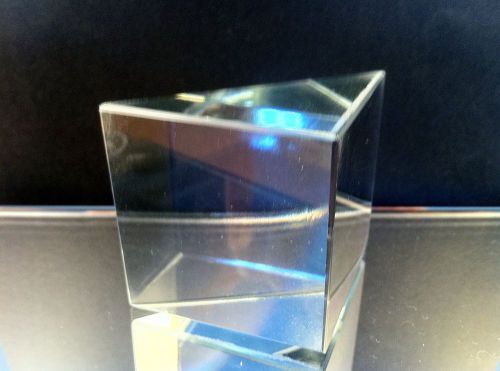 Glass prism, Right-Angle, 50x50mm - large (UK based - quick delivery - days)