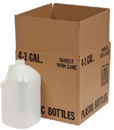 4 x 1 Gallon HDPE Plastic Jugs with Caps