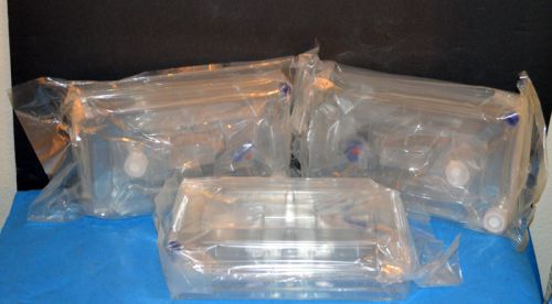 Lot 3 Thermo Nunc 140250 EasyFill Cell Factory System 400mL Polystyrene, 2 trays