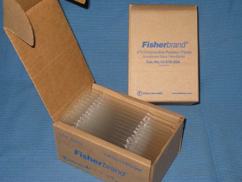 Fisherbrand Disposable Borosilicate Glass Pasteur Pipets