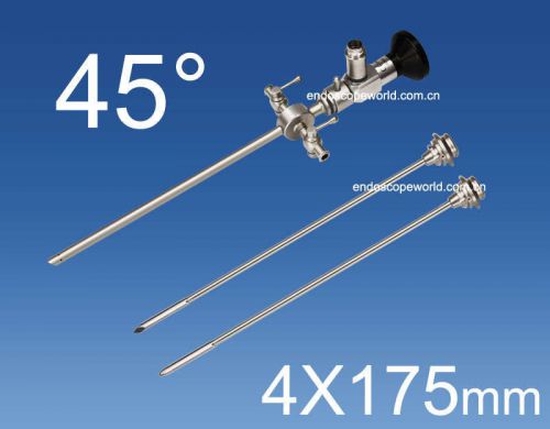 New ?4mm45° Arthroscope+Sheath+Trocars Storz Compatible