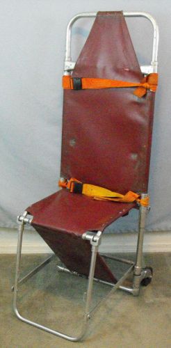 Ferno EMS Emergency Evacuation Folding Stretcher Chair Ambulance Cot Litter