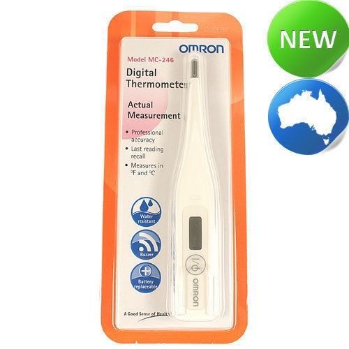 Digital thermometer for exact measurement omron mc-246 @ martwave for sale