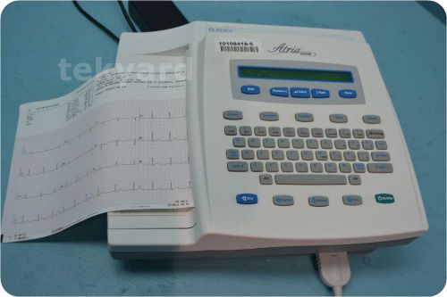 BURDICK ATRIA 3000 INTERPRETIVE EKG ECG MACHINE W/ LEADS @