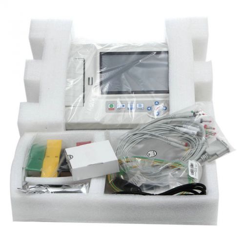 Portable Digital 6-channel Electrocardiograph ECG Machine EKG Machine CE