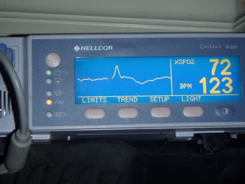 Nellcor OxiMax N-600 SpO2 Patient Monitor