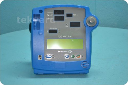 CRITIKON DINAMAP PRO 200 VITAL SINGS PATIENT MONITOR *