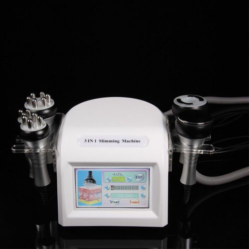 Pro 5-1 cavitation body contour cellulite removal vacuum bipolar tirpolar rf spa for sale