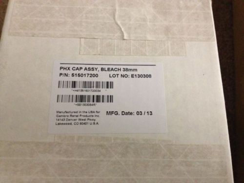 515017200 Phoenix Cap Assy Bleach 38mm Box of 10 (NEW)