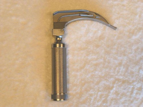 Welch Allyn laryngoscope( no. 60300) with Welch Allyn blade( no. 694834).