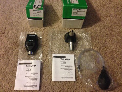 Welch Allyn Otoscope and Ophthalmoscope BONUS Set with various extras