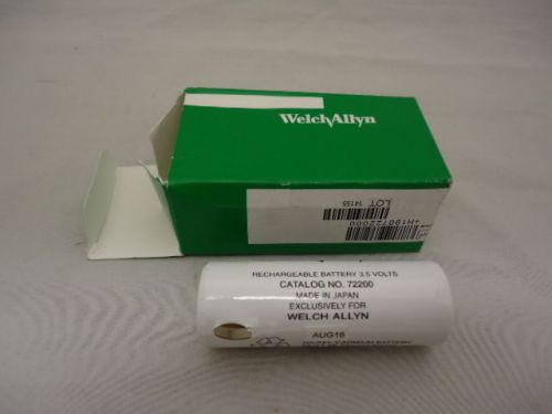 Welch Allyn Replacement NiCad Rechargeable 3.5V Battery - (Model 72200) EXP.2016