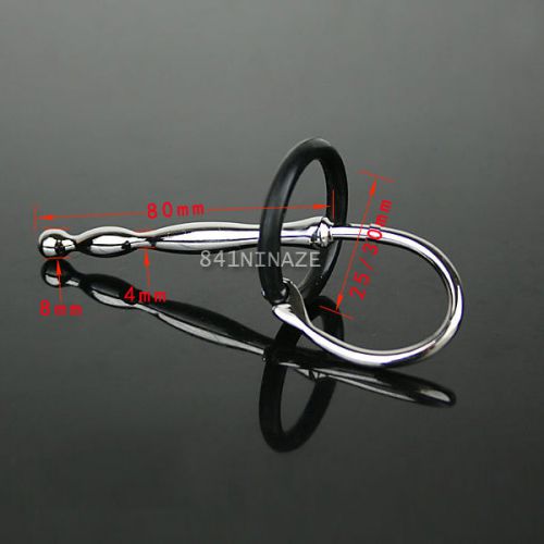BEADS MALE URETHRAL DILATATOR STRETCHING STAINLESS STEEL SOUNDING NICE WAND