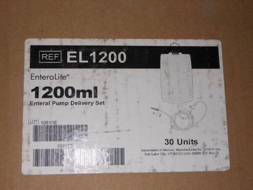Zevex EL1200  Enteralite 1200ml Enteral Pump Delivery Set 46 units
