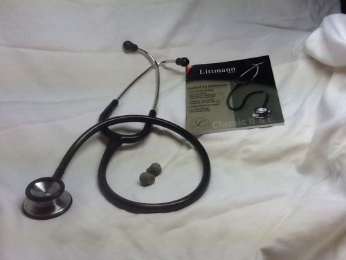 3M MMM2201 Littmann Classic II S.E. Stethoscope 28in. Black