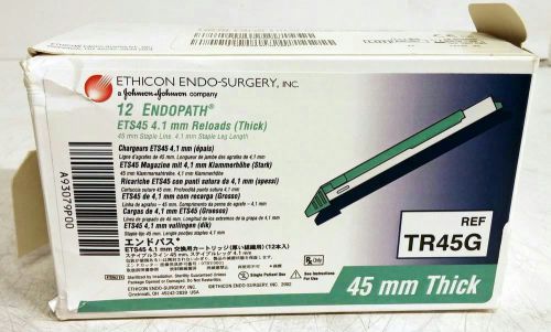 BOX OF 12 ETHICON TR45G ENDOPATH TR45G 45mm THICK ETS45 4.1mm RELOADS