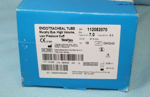 Rusch endotracheal et tubes lp cuffed murphy 7mm id 112082070 box of 10 for sale