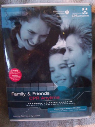Cpr anytime personal learning program bilingual aha family &amp; friends for sale