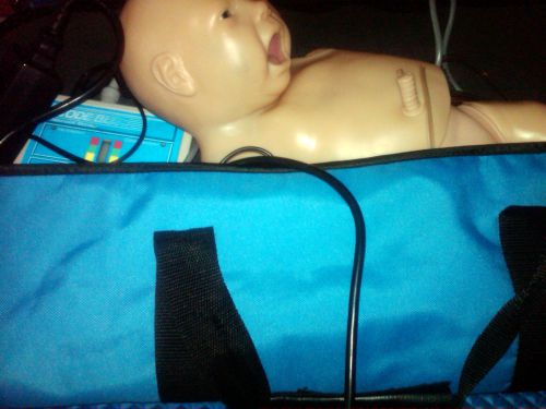 Infant Pediatric Neonatal monitor Baby simulator Nurse ENT Training Manikin