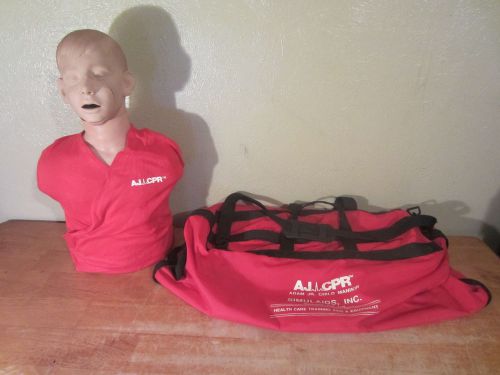 Simulaids AJ CPR Trainer EMT First Aid Training Child Manikin w/ Airways &amp; Lungs