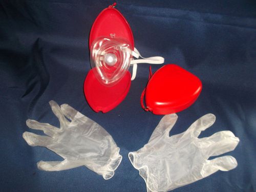 50 Pocket CPR mask  Ambu hard case. Mask w/O2 inlet make sure your mask has it!!