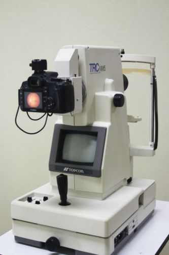 Pre-owned Topcon TRC-NW5 fundus camera upgraded to digital