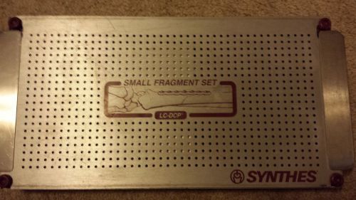 Synthes Small Fragment Set LC-DCP case only