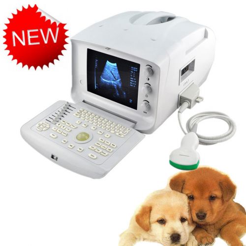 Vet veterinary digital ultrasound machine scanner ce with convex probe + free 3d for sale