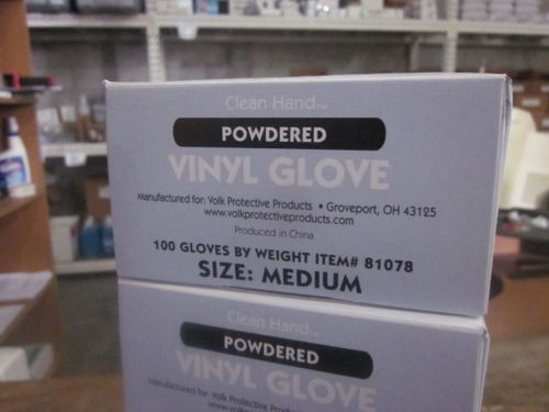 GLOVE-VINYL-POWDERED 5MIL, MEDIUM (100/case)