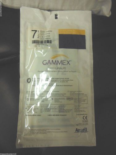 ANSELL GAMMEX NON-LATEX PI DERMA PRENE SURGICAL GLOVES SIZE 7.5 LOT OF 30