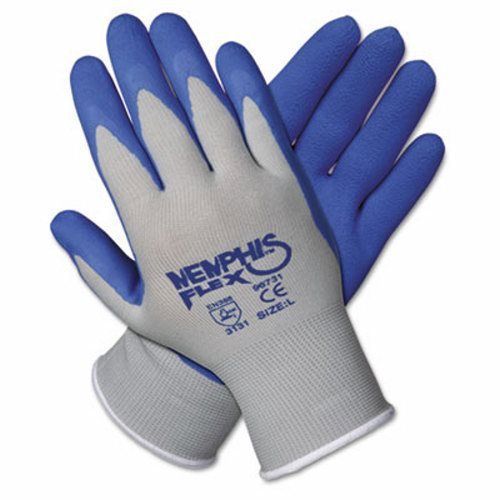Seamless nylon knit glove, latex dipped, large, 12 pairs (mcr 96731l) for sale