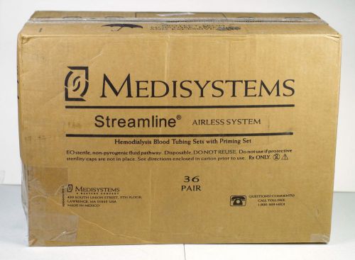 Medisystems streamline sl-2000m2095 bloodline priming set fmc 2008 series, 36/cs for sale
